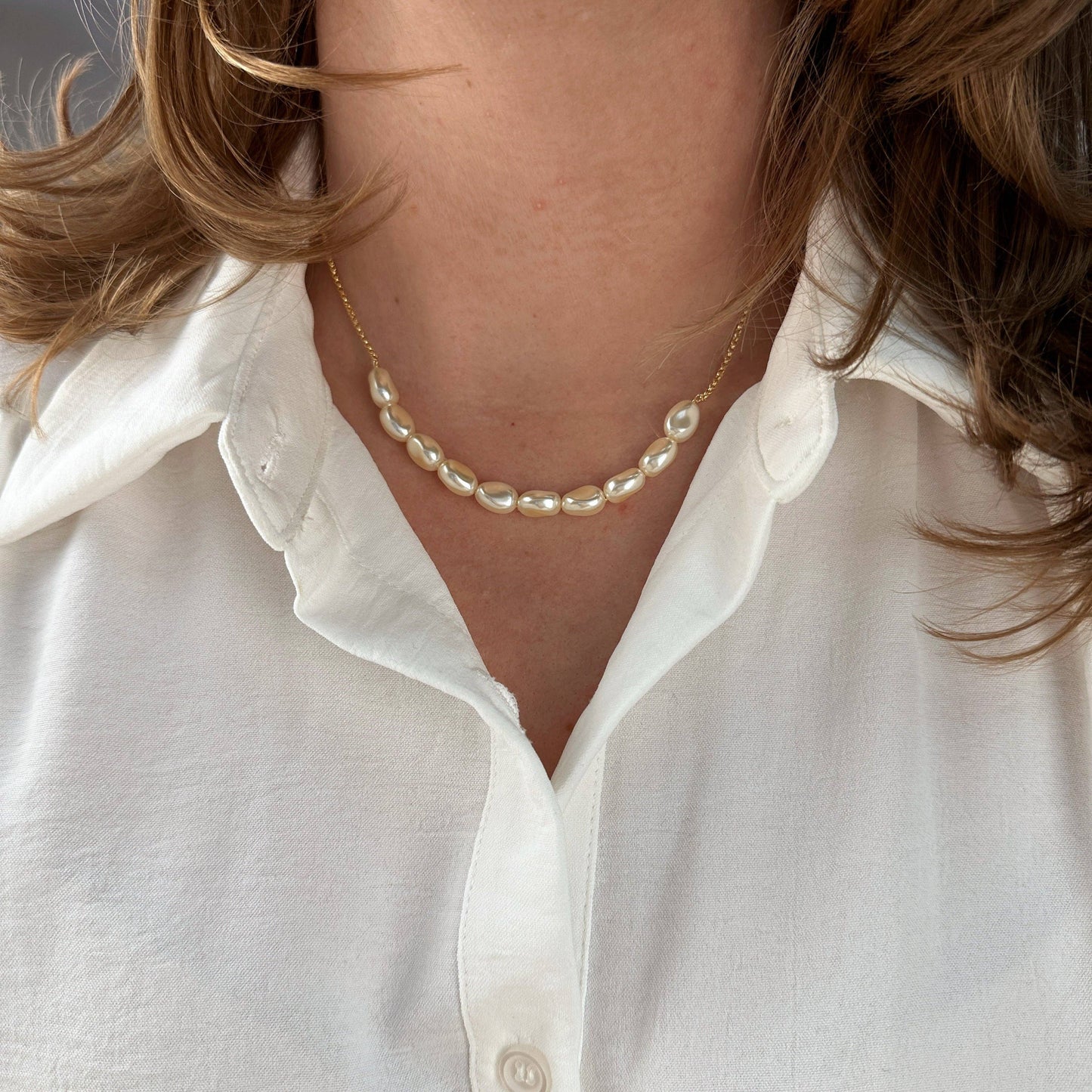 Baroque Pearls Necklace - Daily Sparkles