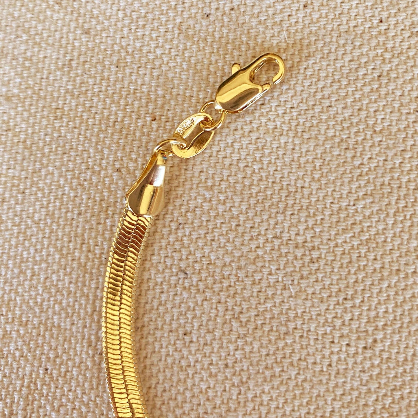 Classic Herringbone Bracelet - Daily Sparkles
