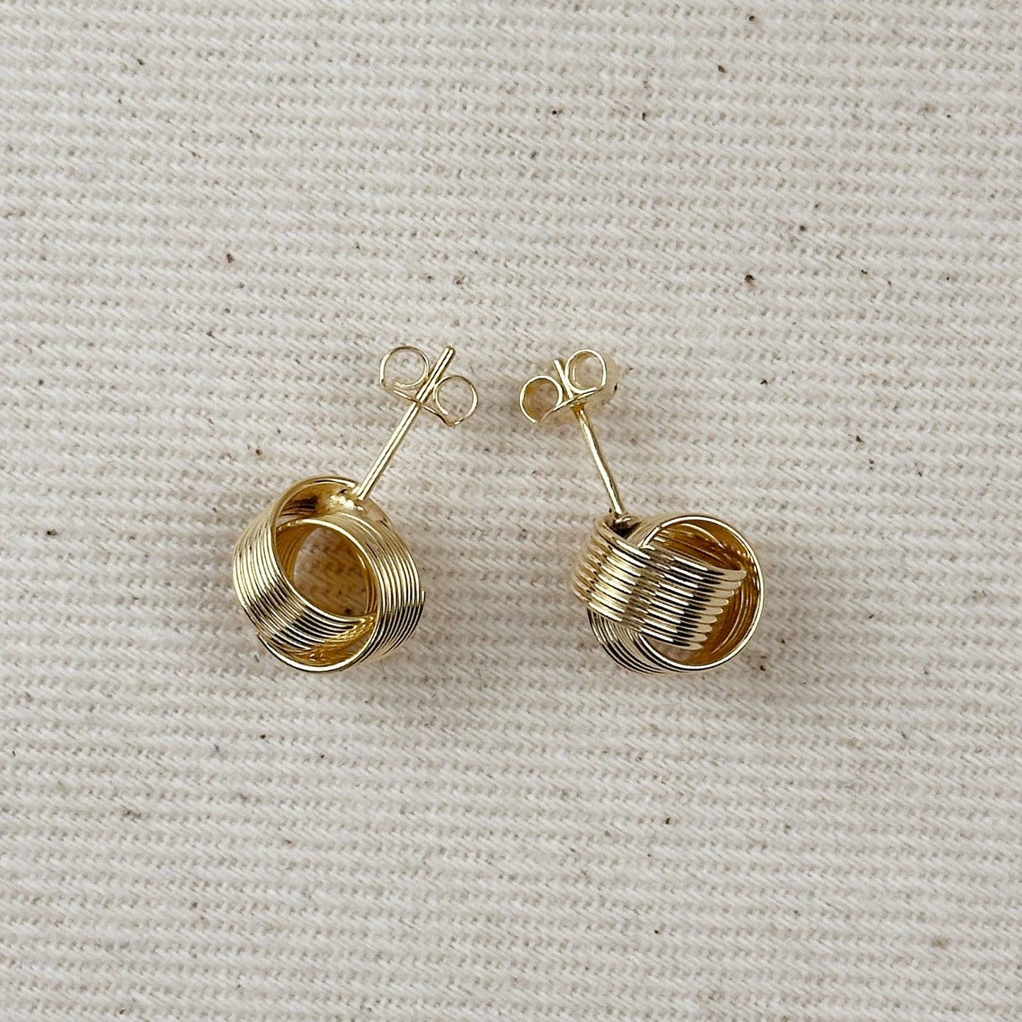 Intricate Knot Stud Earrings - Daily Sparkles