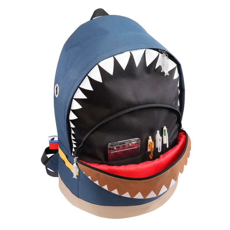 Shark Backpack (LL) - Daily Sparkles