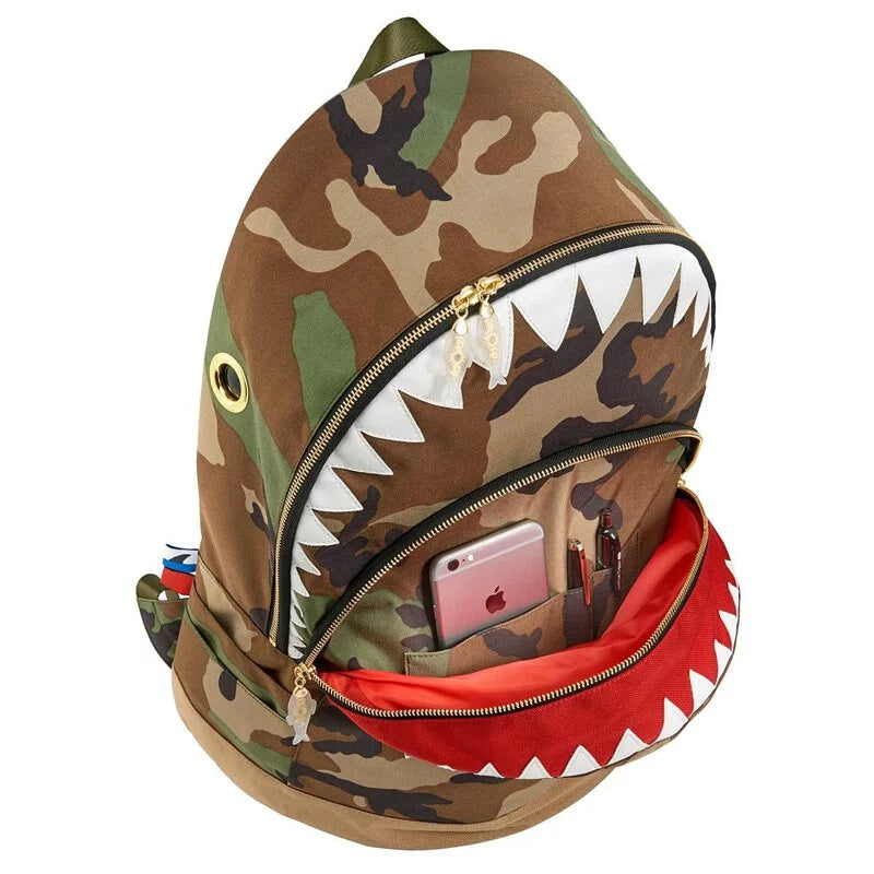 Shark Backpack (LL) - Daily Sparkles