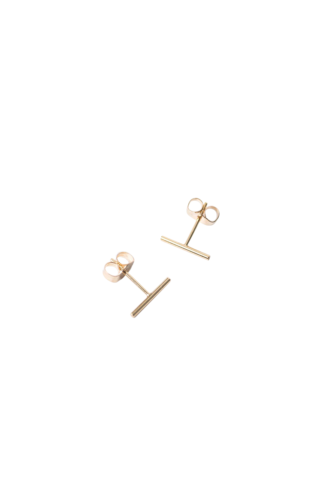 Tiny Bar Stud Earrings - Daily Sparkles