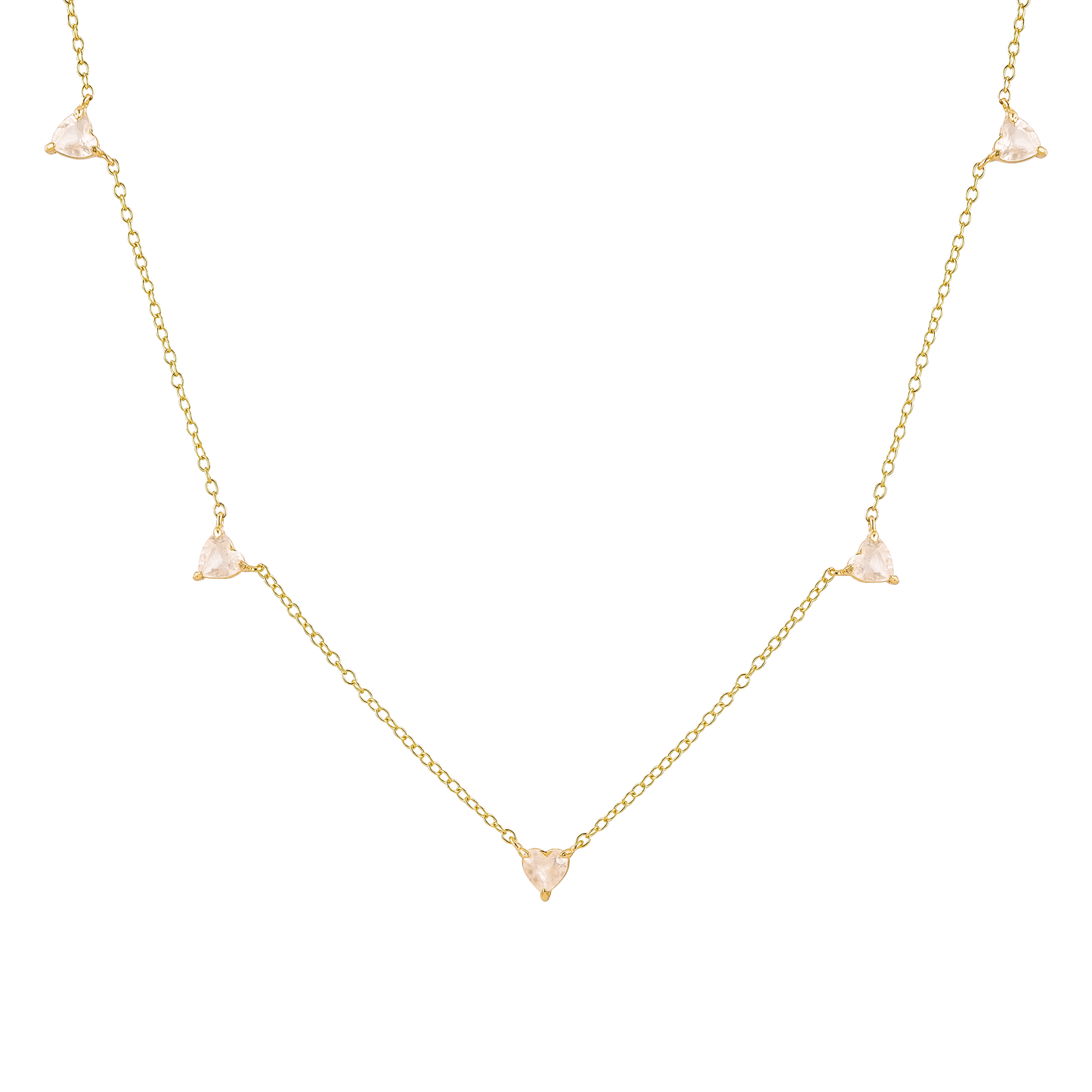 Tiny Hearts Necklace - Daily Sparkles