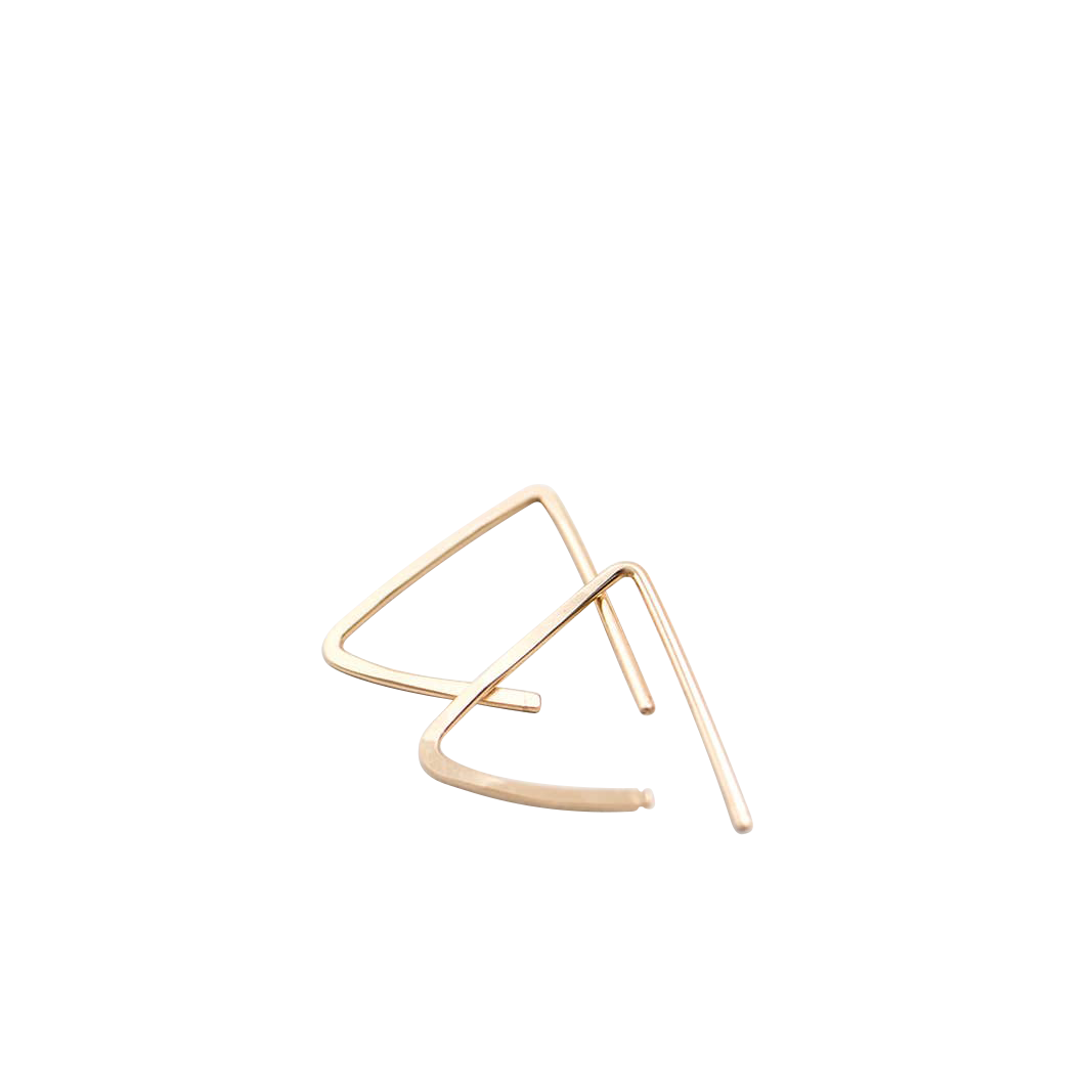 Triangle Stud Earrings - Daily Sparkles