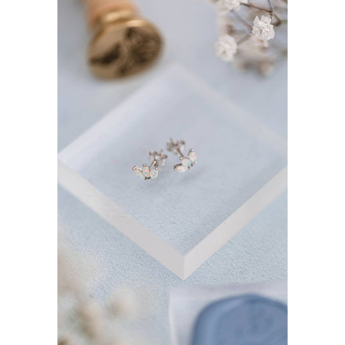 Trinity Studs Earrings - Daily Sparkles