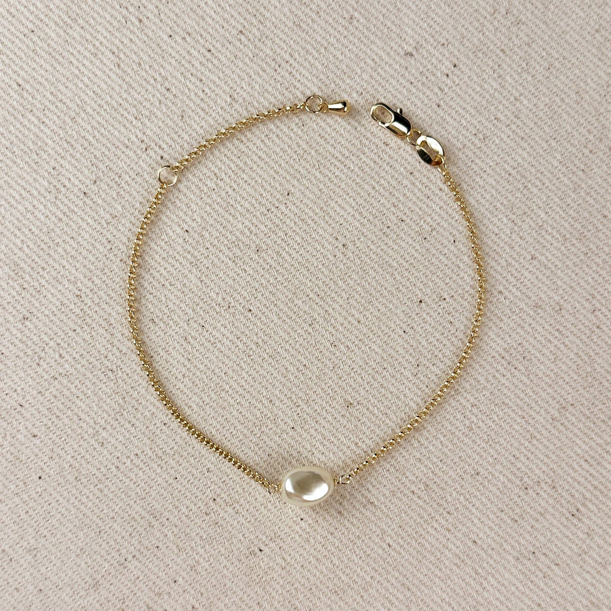 Baroque Pearl Elegance Bracelet - Daily Sparkles 