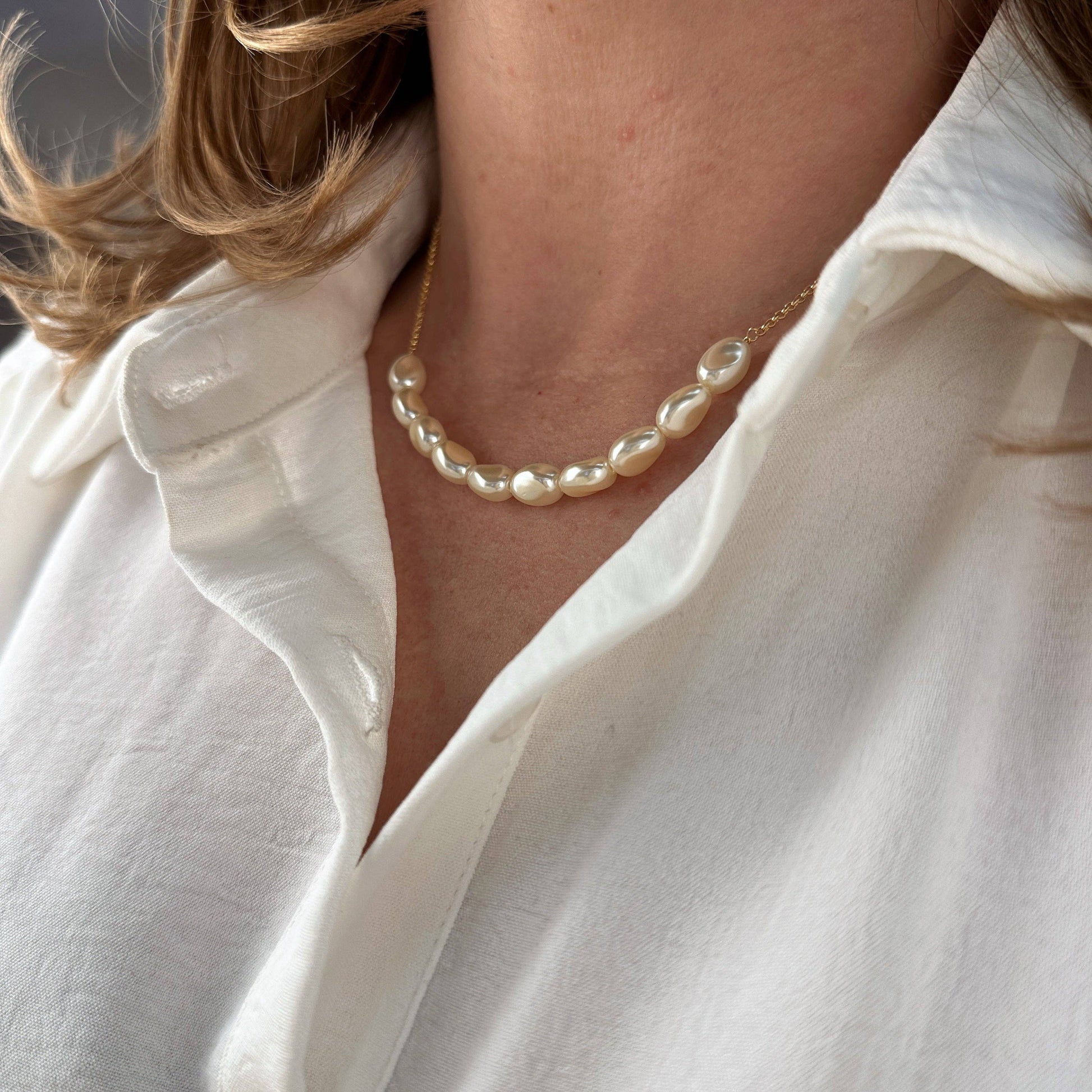 Baroque Pearls Necklace - Daily Sparkles 