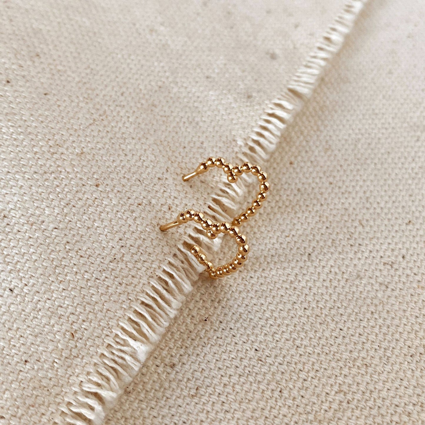 Cardiac Hoop Earrings - Daily Sparkles 