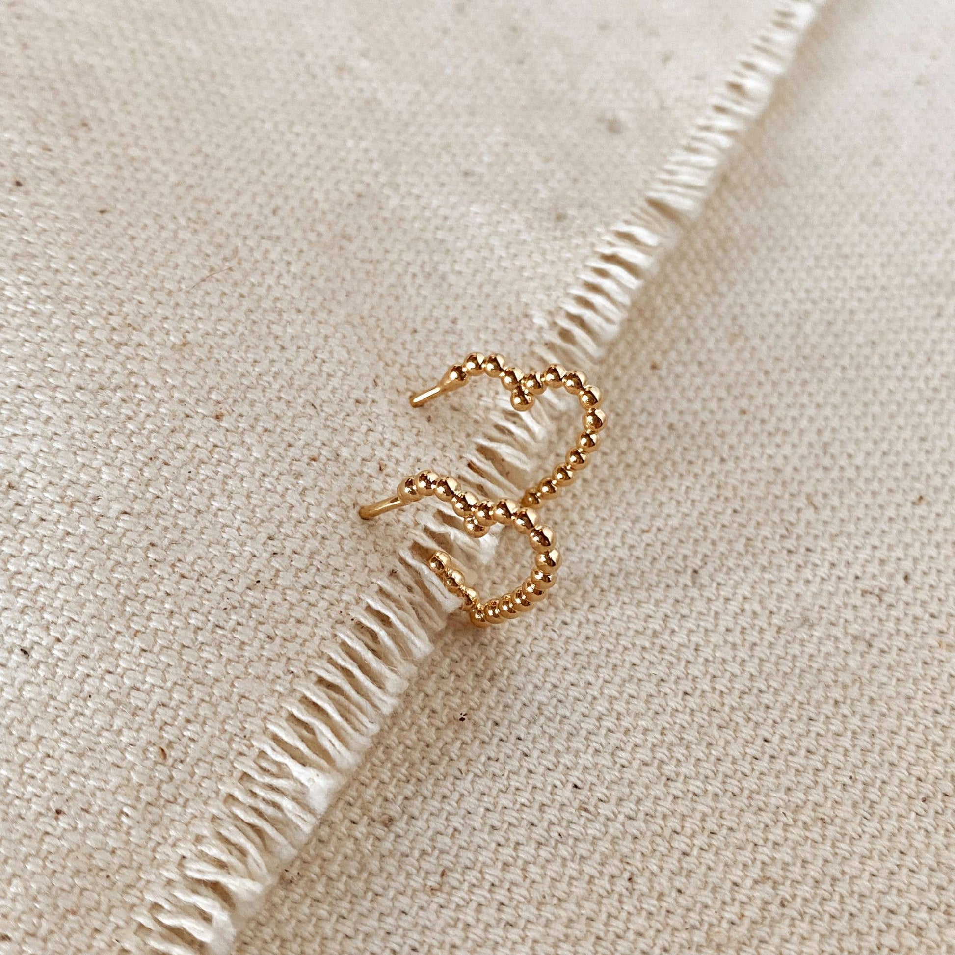 Cardiac Hoop Earrings - Daily Sparkles 