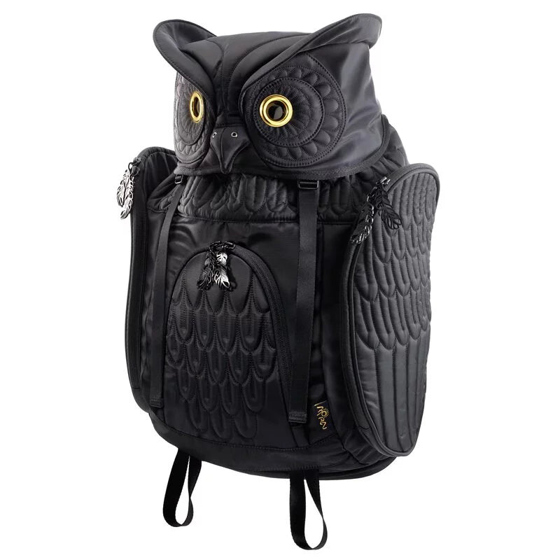 Great Horned Owl Backpack (L) - Daily Sparkles 