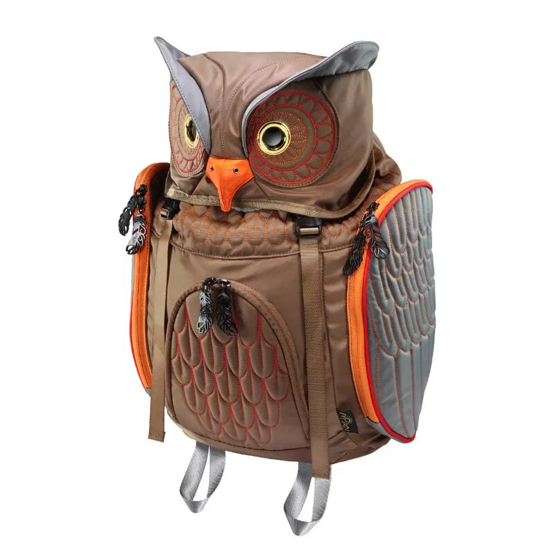 Great Horned Owl Backpack (M) - Daily Sparkles 