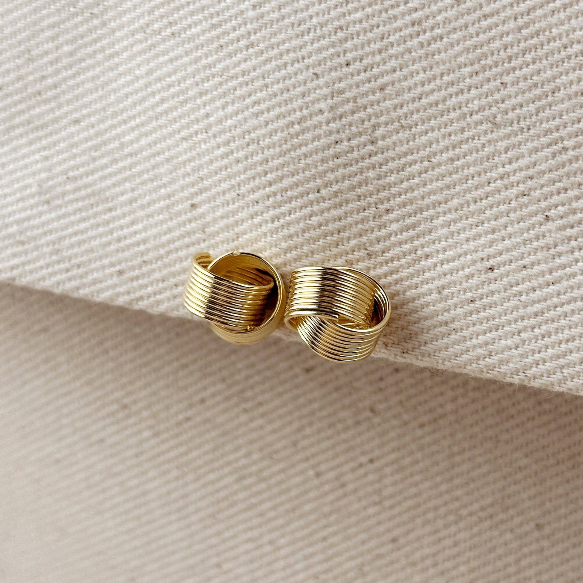Intricate Knot Stud Earrings - Daily Sparkles 
