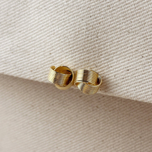 Intricate Knot Stud Earrings - Daily Sparkles 