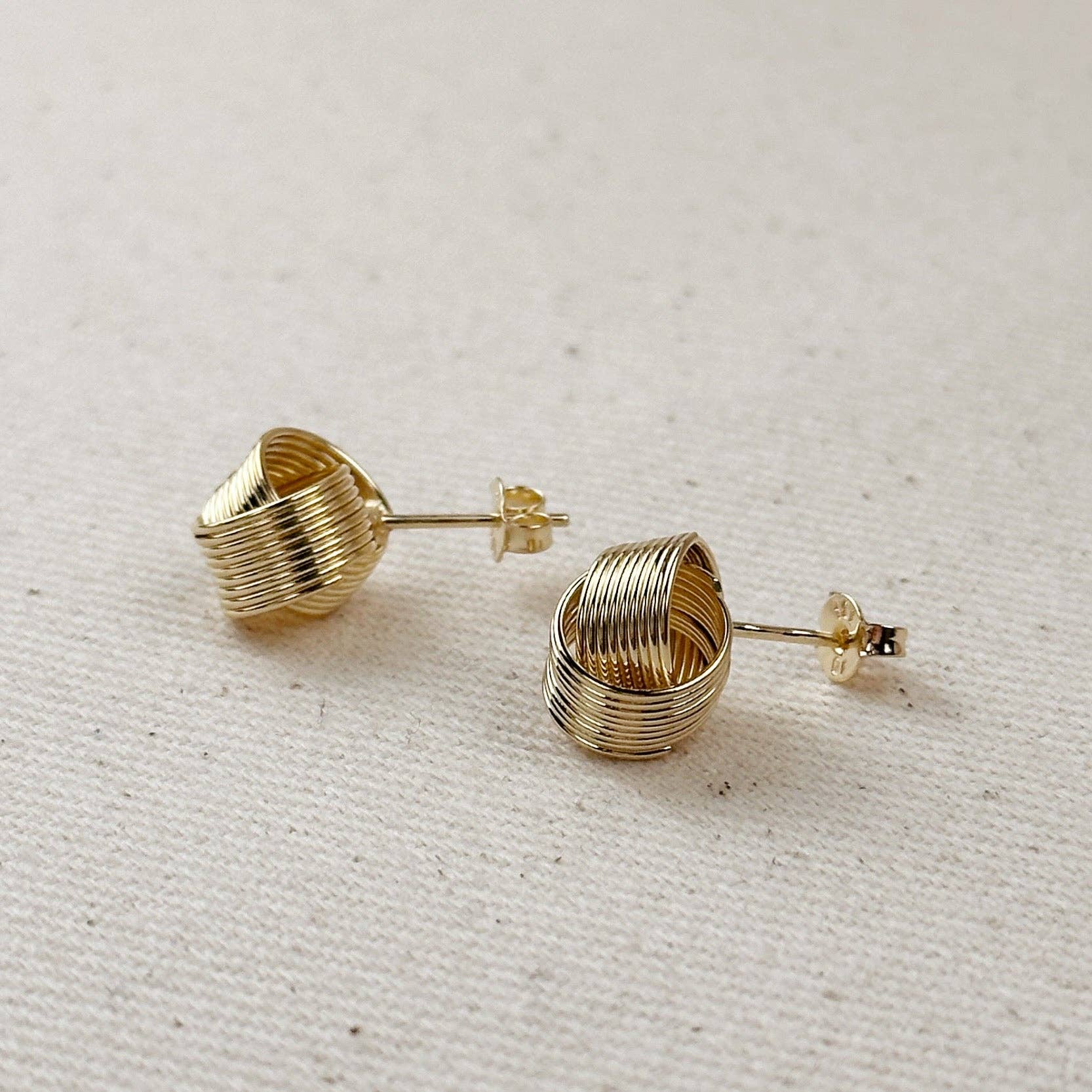 Intricate Knot Stud Earrings - Daily Sparkles 
