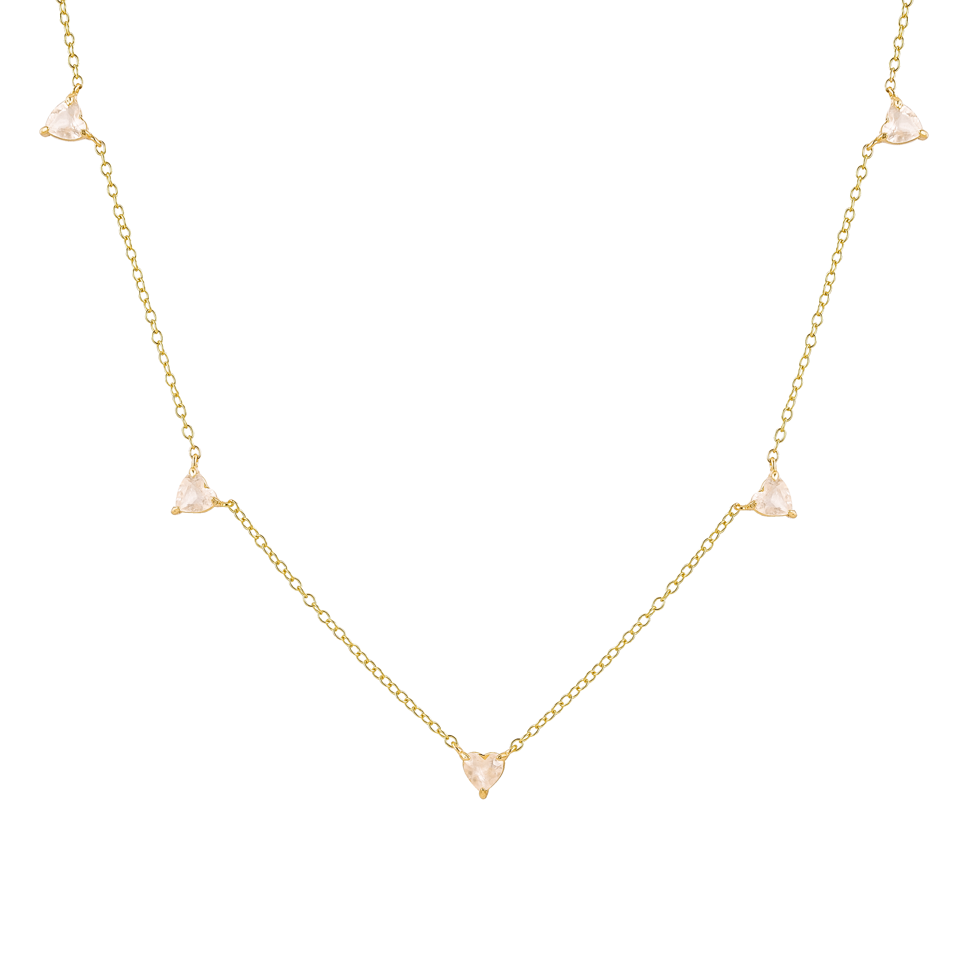 Tiny Hearts Necklace - Daily Sparkles 