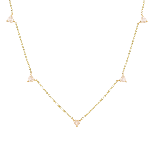 Tiny Hearts Necklace - Daily Sparkles 